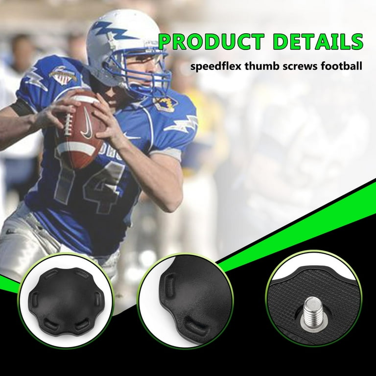 american football helmet screws 4 Pcs Thumb Screws for Riddell Speedflex Football Helmet, Replacement  Riddell Speedflex Chinstrap Parts, Football Helmet Screws Fits for Youth
