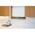 thumbnail image 4 of Redi Shade No Tools Original Light Filtering Pleated Paper Shade, White, 36" x 72", 6 Pack, 4 of 10