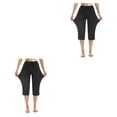 thumbnail image 2 of Eigraketly Pantalones de mujer Pantalones deportivos Bolsillo grande Pantalones de chándal de cintura alta M Gris Type3 NO3, 2 of 6