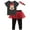Minnie mouse, variant on Disney Minnie Mouse Toddler Girls T-Shirt Leggings and Headband 3 Piece Outfit Set Infant to Big Kid