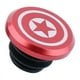 thumbnail image 4 of Tapones de manillar de bicicleta de aleación para diámetros interiores de 15,8 a 19,5 mm. Rojo B, 4 of 9