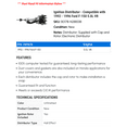 thumbnail image 2 of Ignition Distributor - Compatible with 1992 - 1996 Ford F-150 5.0L V8 1993 1994 1995, 2 of 2