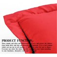 thumbnail image 5 of Standard Pillow Shams, Set of 2, 100% Brushed Microfiber, Soft and Cozy, Wrinkle, Fade, Stain Resistant (Standard, Red), 5 of 6