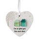thumbnail image 4 of Heart Glass Sea Friendship Decor, Friendship Heart Ornament, Christmas Tree Hanging Keepsake, for Home Office, High-Quality Sea Glass, Unique Gift, for Bedroom, 4 of 8