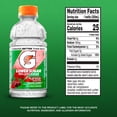 thumbnail image 6 of Gatorade Lower Sugar, No Artificials Glacier Cherry Flavored Electrolyte Sports Drink, 12 fl oz Bottle, (12 pack), 75% Less Sugar, Hydration, 6 of 6