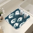 thumbnail image 7 of Ryvnso Eagles Pattern Dish Drying Mat for Kitchen Countertop 18x24 Large Dish Pad Drainer Rack Dish Sink Mats, 7 of 7