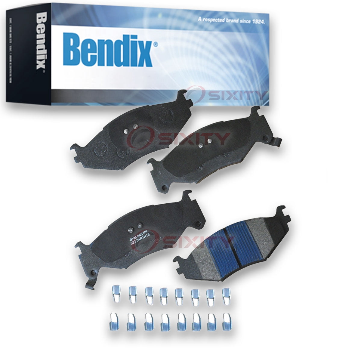 Bendix Brakes Disc Brake Pad Set Fits select: 1991-1994 DODGE GRAND CARAVAN, 1992-1993 CHRYSLER LEBARON