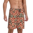 thumbnail image 2 of Vsdgher Shorts de Pyjama Imprimés pour Hommes, Bas de Pyjama Légers avec Poches - Petit, 2 of 6