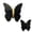 White, variant on Solar Butterfly Wall Light Ip65 Waterproof Led Outdoor Wall Sconce Rechargeable Decorative Solar Lamp For Porch Balcony Courtyard Garden(Yellow-15.5Cm)