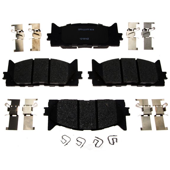 Raybestos MGD1222CH Reliant Brake Pad Set Fits select: 2007-2017 TOYOTA CAMRY, 2007-2018 LEXUS ES