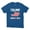 Blue, variant on Trump Vance 2024 With USA Flag Shirt For Presidential Election Campagin Unisex Printed Tee