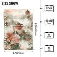thumbnail image 2 of FORMRS 1-Subject Spiral Notebook 8" x 5" College Ruled 60 Refillable Sheet A5 Hard Cover, Red Mountain Pattern, 2 of 7