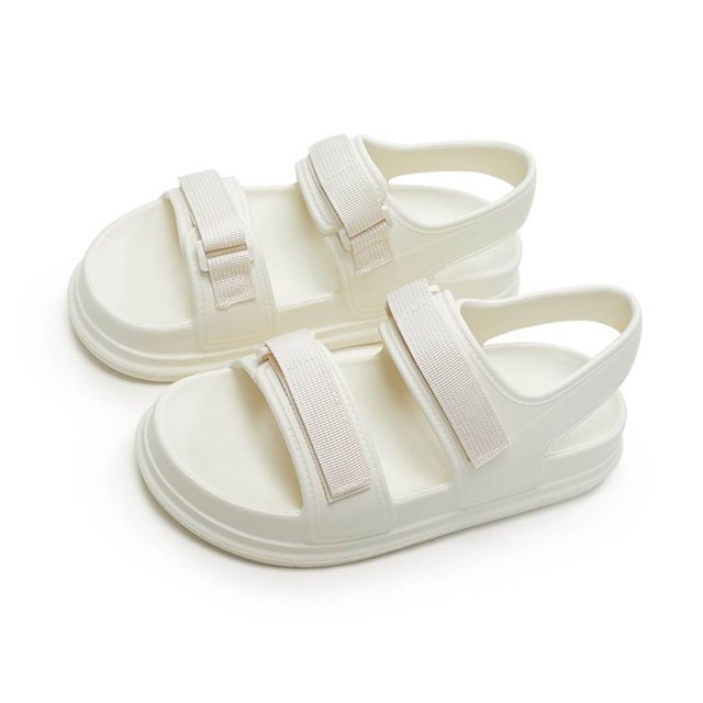 Sandalia de suela gruesa, Sandalia de suela gruesa para mujer Sandalia de dama Sandalia de playa confiable y duradera