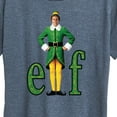 thumbnail image 3 of ELF - With Buddy - Women's Short Sleeve Graphic T-Shirt, 3 of 5