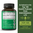 thumbnail image 6 of Peak Performance Organic Psyllium Husk Fiber Supplement Capsules, USDA Organic, Gluten-Free, Vegan, for Digestive Health, 6 of 7