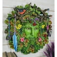 thumbnail image 7 of Colorful Spirit God Celtic Greenman Tree Of Life 3D Hanging Wall Decor Plaque, 7 of 7
