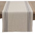 thumbnail image 2 of Fennco Styles Fennco Styles Everyday Linen Stripes Table Runner (16"x72" Table Runner), 2 of 3