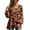 Multicolor 1, variant on Womens Halloween Shirts Goth Graphic Balloon Long Sleeve Tops Fitted Casual Crew Neck Fall Festive Blouses (XL, Multicolor)