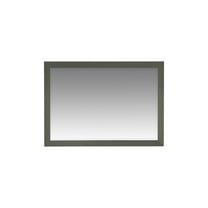 Legion Furniture WS2512-48-PG-M 44 x 31.5 in. Wood & Glass Pewter Green Mirror