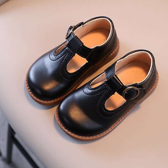 Hifoo Little Girls Mary Jane Gracy Ballet Toddler Dress Shoes School Birthday Party Cute Kids Spring Vacation Walking Dance Footwear