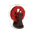 thumbnail image 2 of OULII Water Wheel Fountain Traditional Multi PE Steel For Outdoor Garden Decor 1Pack, 2 of 8