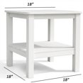 thumbnail image 3 of Outdoor Adirondack Chair Set Folding Patio HIPS Recline Chair with Side Table,All-Weather,Wood Texture, 3 of 7