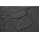 thumbnail image 5 of Chaqueta tipo camisa SANGTREE de pana, casual, manga larga, gris, para hombre, 5 of 6