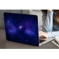 thumbnail image 4 of KSK KAISHEK Hard Shell Cover for Newest MacBook Air 13 inch( Retina Display and Touch ID, 2018 2019 2020 2021 2022) + Black Keyboard Cover Model A2337 m1/A2179/A1932, USB Type-C Galaxy A 0206, 4 of 5