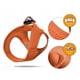 thumbnail image 5 of Arnés para perros, chaleco para perros, arnés ajustable para perros, chaleco de malla de aire suave para perros pequeños, color naranja, talla M JM, 5 of 5