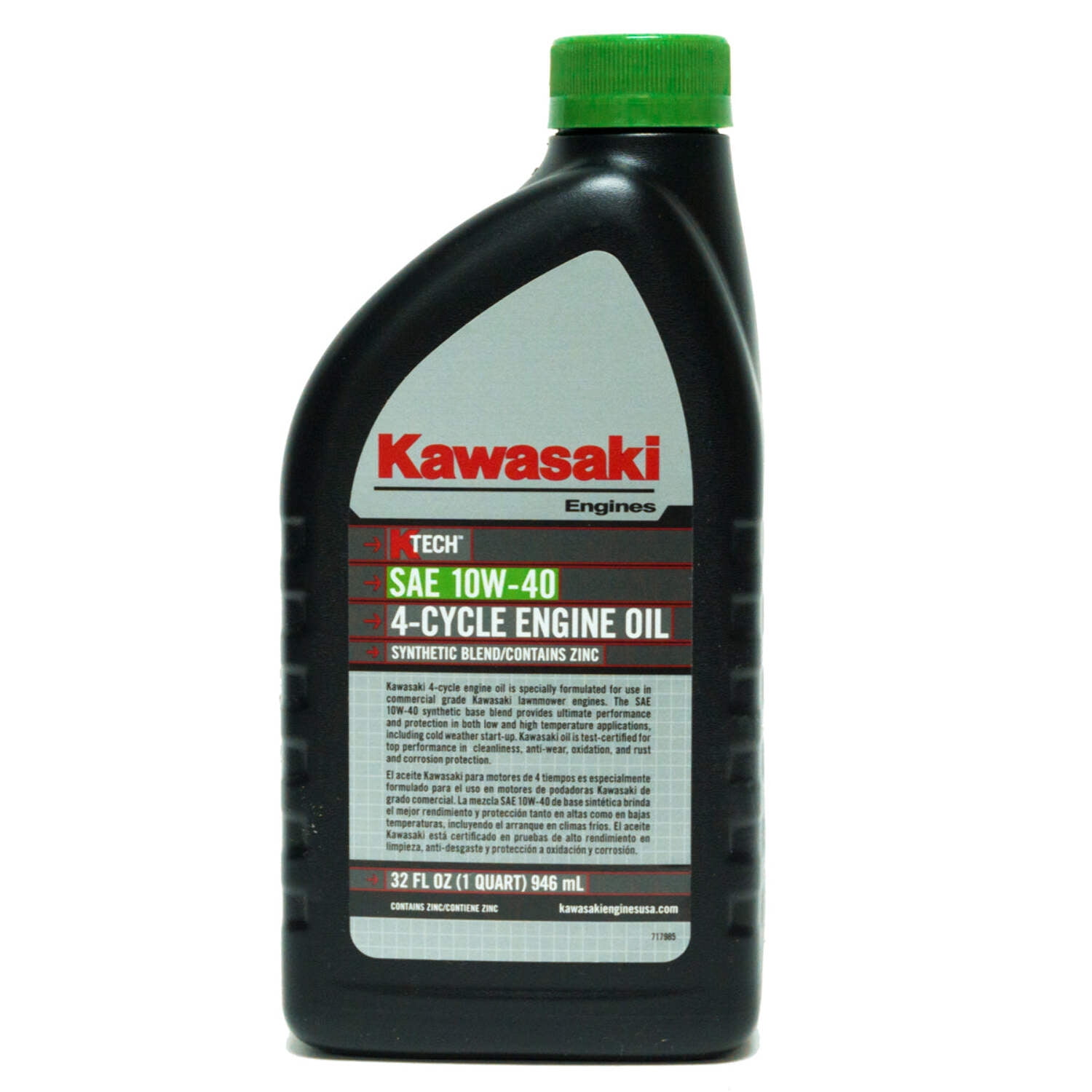 Kawasaki 12PK Genuine OEM 10W40 Motor Oil Quart 4-Cycle K-Tech 99969-6296
