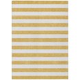 thumbnail image 2 of Addison Rugs Chantille Indoor/Outdoor Transitional Stripes Gold Washable Rectangle Rug, 8' x 10', 2 of 6