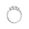 thumbnail image 2 of 1ct Diamond 3 Three Stone Engagement Ring 10K White Gold, 2 of 4