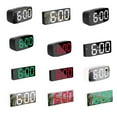 thumbnail image 3 of thinsony Alarm Clock Digital Electronic Bedroom Bedside Temperature Display Thermometer Snooze Portable Desktop Date Calendar Household Type 6, 3 of 8