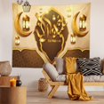 thumbnail image 1 of Decoración Para El Hogar De Ramadán, Tapices Para Colgar En La Pared Para Sala De Estar, Dormitorio, Estudio, Decoración Multifuncional Para El Hogar Vogacara HA045153-04, 1 of 1