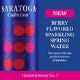 thumbnail image 3 of Saratoga Collection, Berry Flavored Sparkling Water, Untitled Berry No. 3, 12 fl oz, 6 Pack Cans, 3 of 11