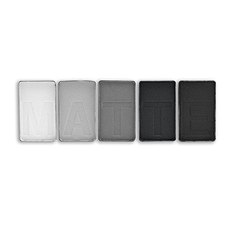 L.A. Colors Matte Eyeshadow Palette, Black Lace 3-Pack photo 2