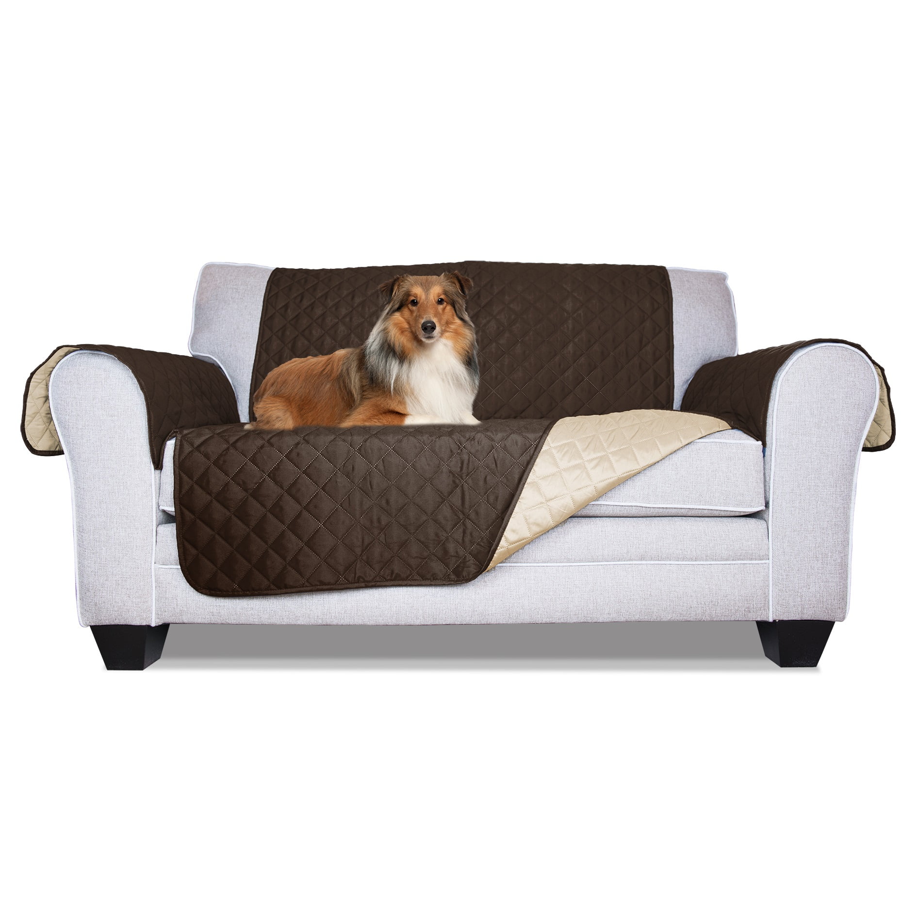 FurHaven Pet Furniture Cover Reversible Furniture Cover Protector for