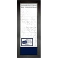 thumbnail image 2 of (1) 11.75x36 Espresso Picture Frame | 1.25" Espresso Matte Moulding | By Picture Frame Factory Outlet, 2 of 4