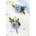 thumbnail image 3 of Set de ramilletes y ojales Serwalin Blue Rose Dusty Blue, 3 of 9