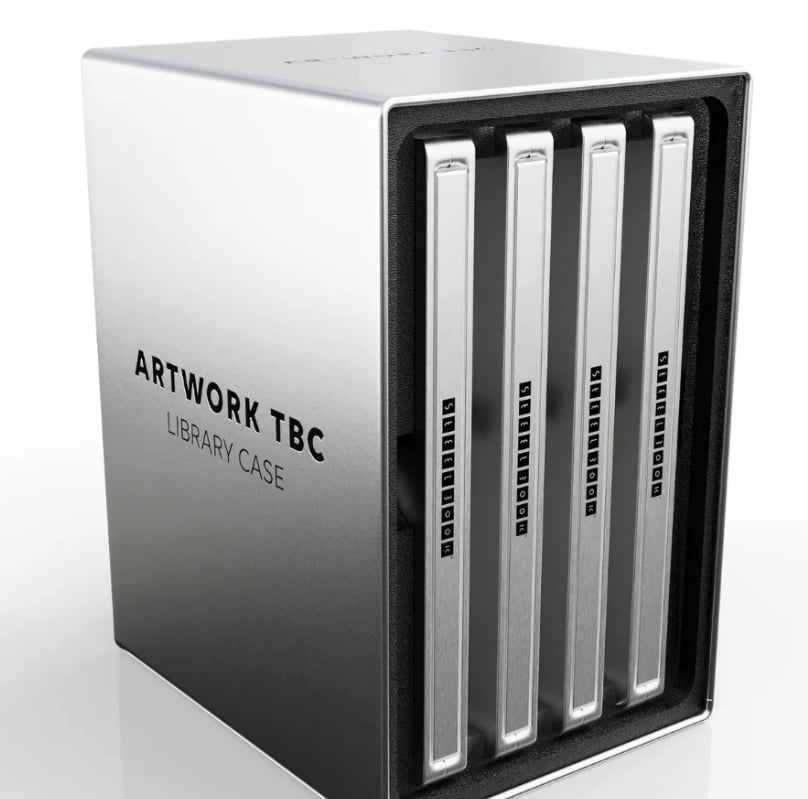 The Dark Knight Trilogy Limited Edition Steelbook Library Case (20th Anniversary Collection) 4K Ultra HD + Blu-ray Region Free