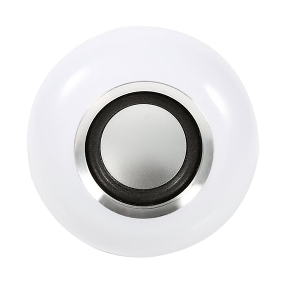 Bombilla de Altavoz E27 LED RGB DE 12 W CON Control Remoto para Dormitorio, Armario, Pasillo, Más Alto Con Reproducción de Música A Través de Telefono Inteligente O Tableta
