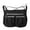Black, variant on Stylago Casual Crossbody Bags for Women Multiple Zipper Compartments Shoulder Purses Side Pockets Tote Bag for Students Black