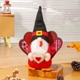 thumbnail image 1 of Muñeca De Gnomo De Pavo, Muñeco Sin Rostro De Pavo De Acción De Gracias, Muñeco Sin Rostro De Otoño, Adornos De Pie De Gnomo Para Mesa De Estante Yuarrent HA046588-02, 1 of 6