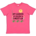 thumbnail image 3 of Inktastic Gardening Funny Garden is Calling Youth T-Shirt, 3 of 5