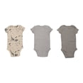 thumbnail image 2 of Pañalero Carters Unisex con Broches con Manga Corta con Diseño de Animales 3 Piezas Multicolor Talla 3 a 6 M, 2 of 4