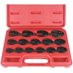 

15PC METRIC FLARE CROWFOOT WRENCH SET 8MM-24MM