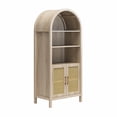 thumbnail image 6 of Anaya Arched Storage Cabinet, Blonde Oak, 6 of 9