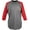Graphite/Scarlet, variant on Youth 3/4 Sleeve Performance Jersey | Graphite/Royal | SML