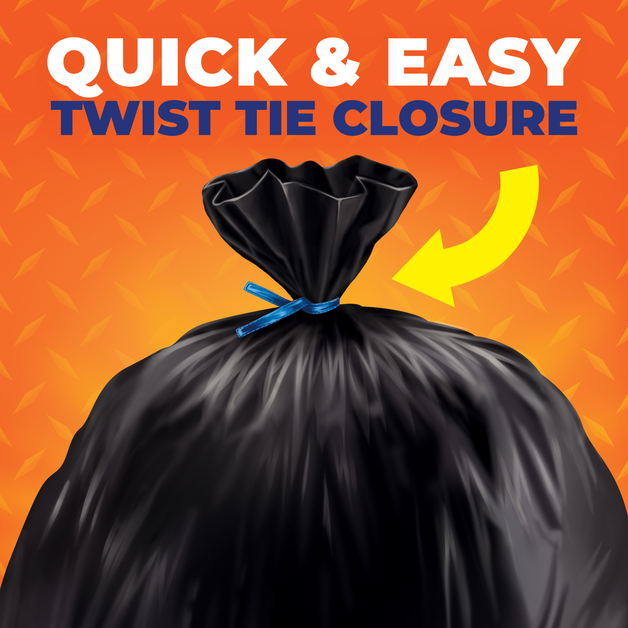 Hefty Heavy Duty Contractor Trash Bags, 42 Gallon, 20 Count photo 5