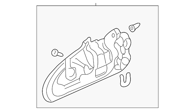 Acura 72140-S0K-A01ZL Outside Door Handle Acura 72140-S0K-A01ZL Outside Door Handle